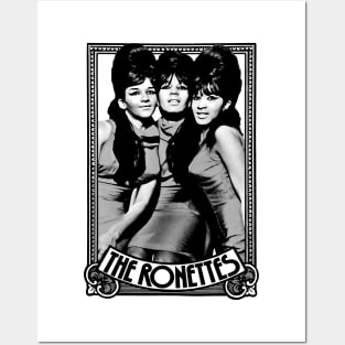 The Ronettes / Retro Style Fan Artwork Posters and Art